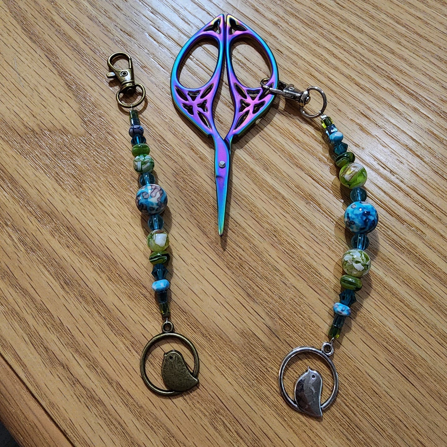 FebruAviary 2023 Birb Box Scissor Fobs