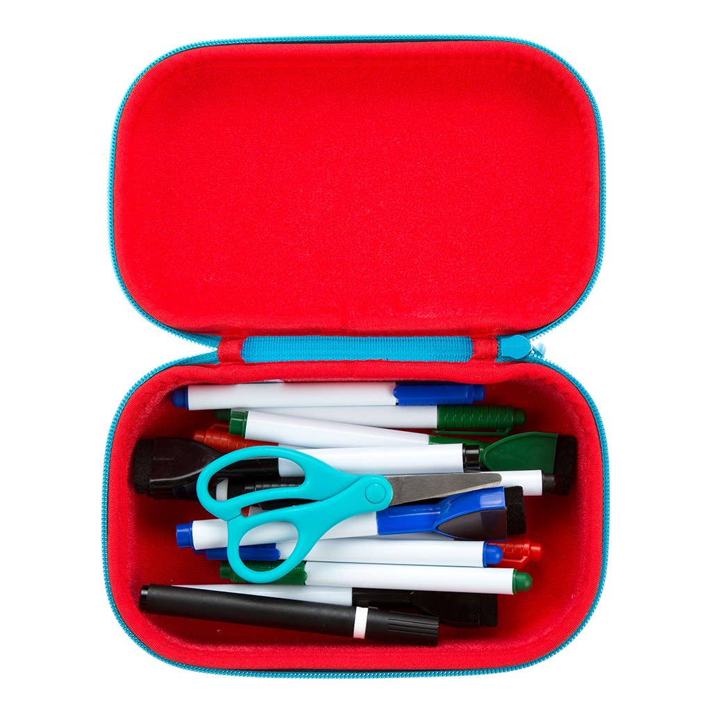 ZIPIT Colorz Storage Box, Pencil Box, Blue