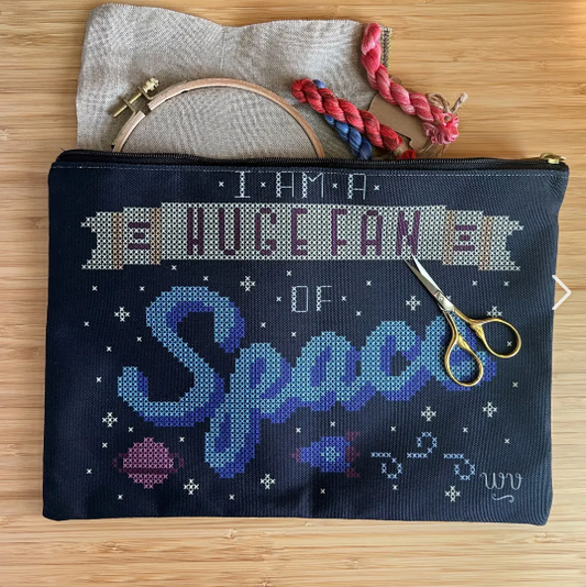 I Am A Huge Fan of Space Project Bag