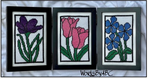Stained Glass Flowers