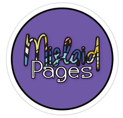 Mislaid Pages Logo Sticker