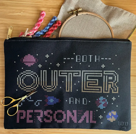 Scissor Collector Cross Stitch Project Bag